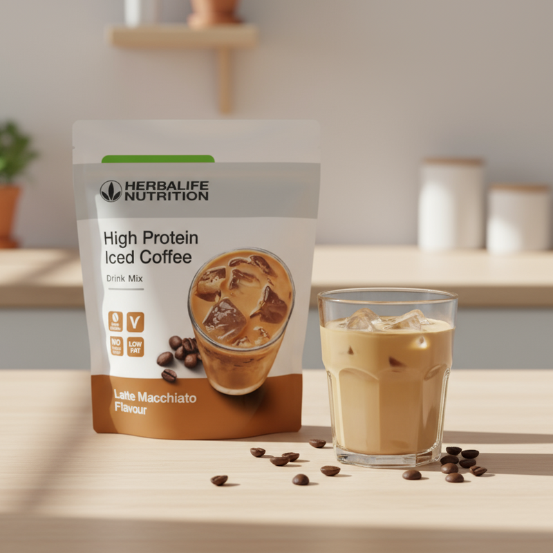 High Protein Iced Coffee - Latte Macchiato 308g
