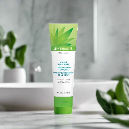 Herbal Aloe Hand & Body Wash (250ml)